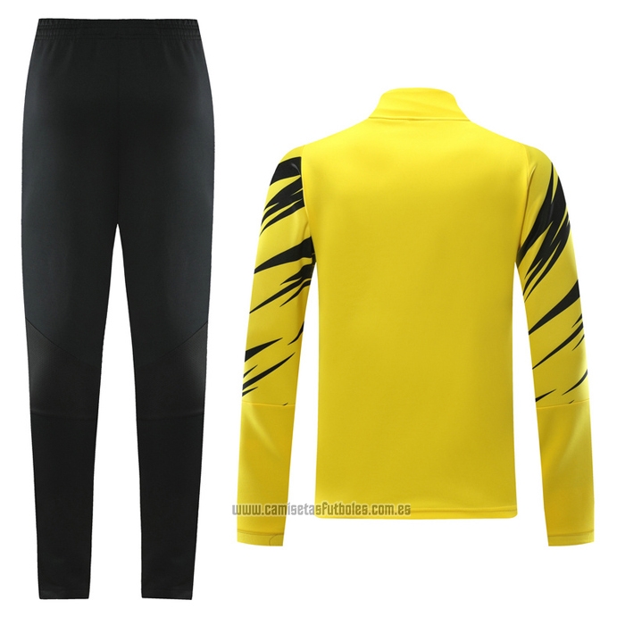 Chandal de Chaqueta del Borussia Dortmund 2020-2021 Amarillo